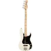 Affinity Series Precision Bass PJ, Maple Fingerboard, Black Pickguard, Olympic White
